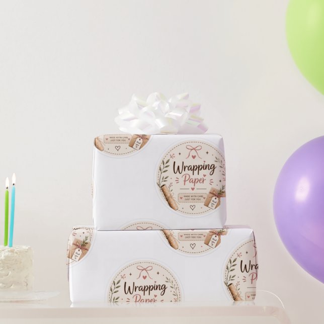 Papier d'emballage cadeau (Cadeaux de fête)