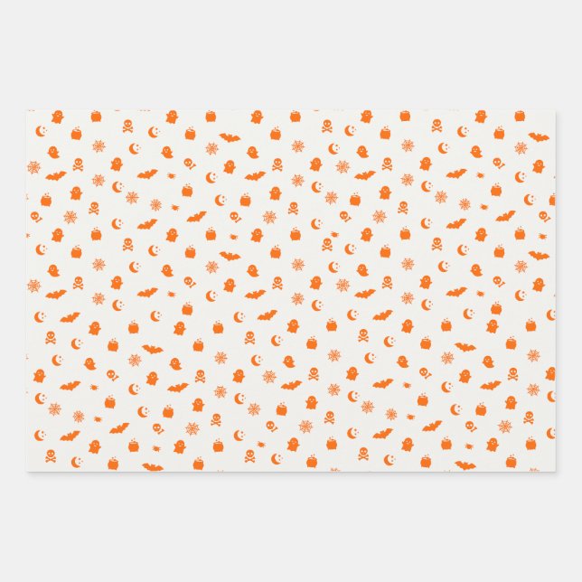 Papier d'emballage cadeau amusant sur le thème d'H (Devant)