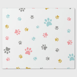 Papier d'emballage cadeau chat