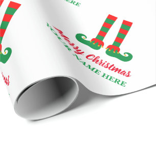Papier d'emballage cadeau de Noël