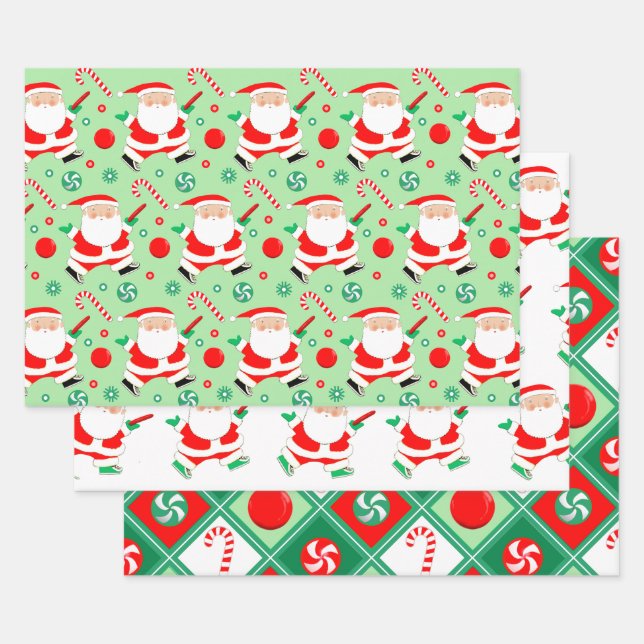 Papier d'emballage cadeau de vacances pour Disc Go (Lot)