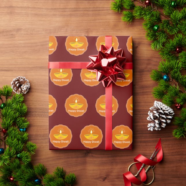 papier d'emballage cadeau Diwali (Cadeau de vacances)