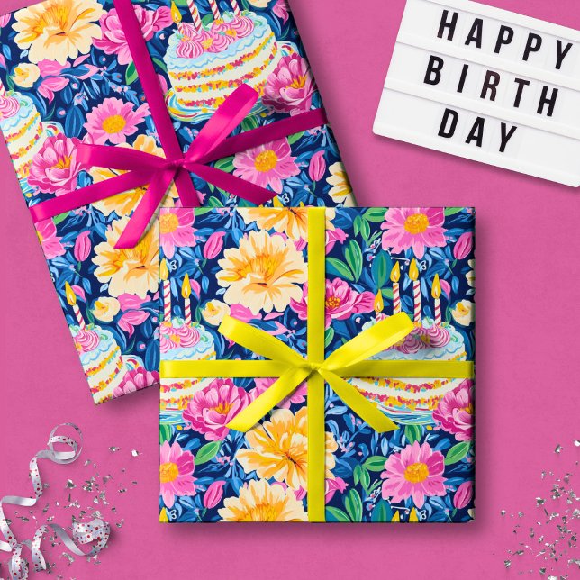 Papier d'emballage d'anniversaire Prépa (Créateur téléchargé)