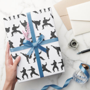 Papier d'emballage d'arts martiaux, Cadeau de kara