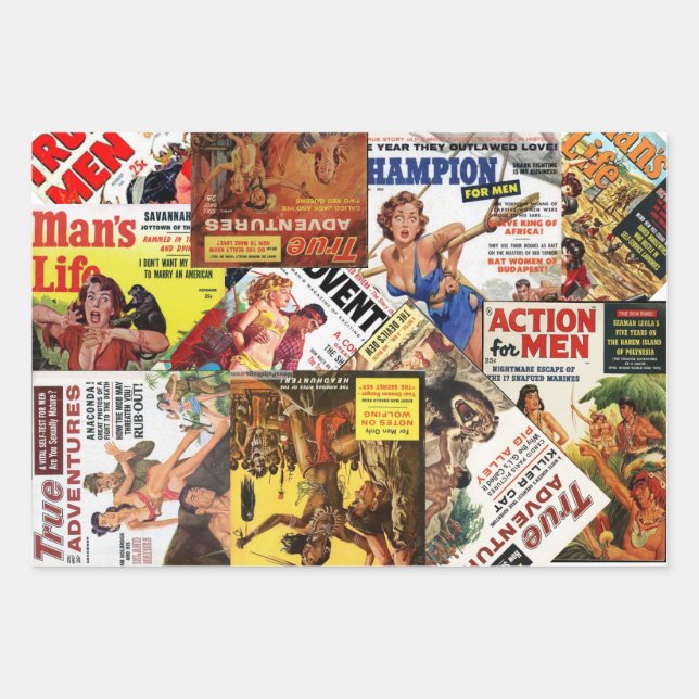 Papier d'emballage d'aventure (Devant)