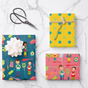 Papier d'emballage de Cuisine Little Kids 2