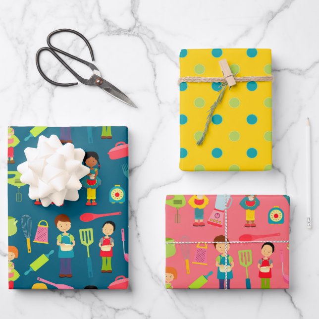 Papier d'emballage de Cuisine Little Kids 2 (Recto)