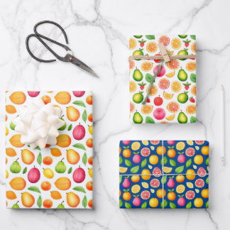Papier d'emballage de fruits frais