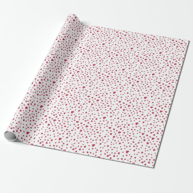 Papier d'emballage de la Saint-Valentin – Cadeau d (Déroulé)