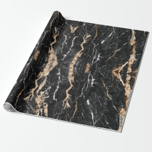 Papier d'emballage de marbre, enveloppe de cadeau