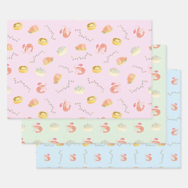 Papier d'emballage de Noël (Lot)