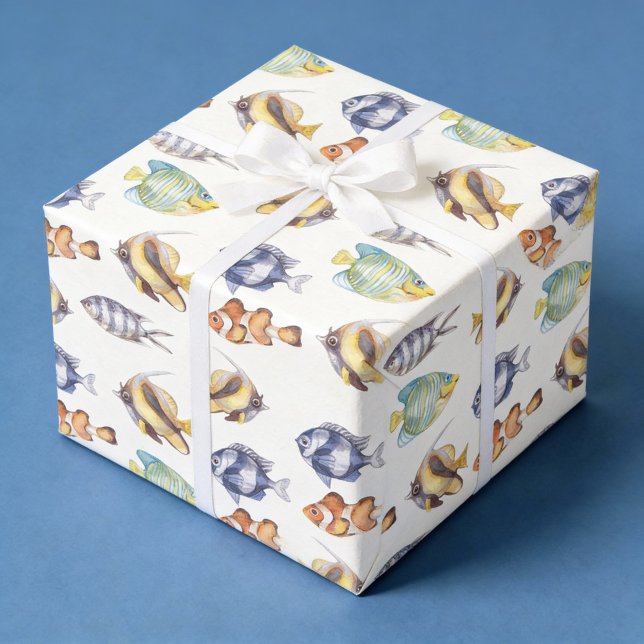 Papier d'emballage de poisson, papier cadeau de vi (Créateur téléchargé)