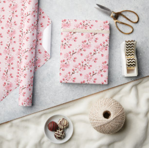 Papier d'emballage Fleur de Cerisier, Cadeau Sakur