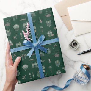 Papier d'emballage militaire, Cadeau de camouflage