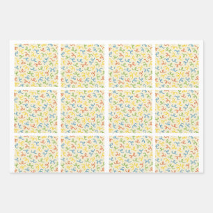 Papier d'emballage motif gribouillis Chef Nouille 