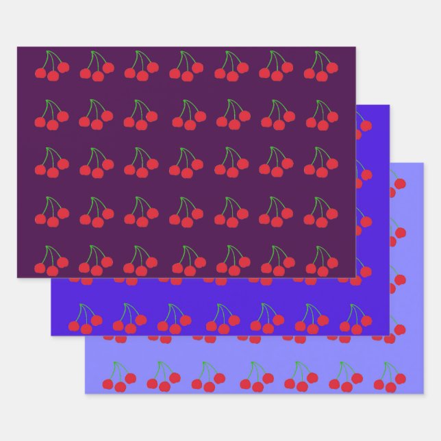 Papier d'emballage multipack jubilant (3 feuilles) (Lot)