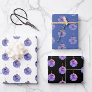 Papier d'emballage - Ornement d'arbre antique