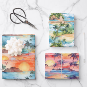 Papier d'emballage Palm Beach
