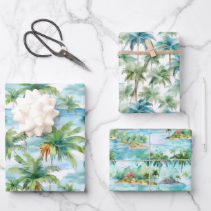 Papier d'emballage Palm Beach