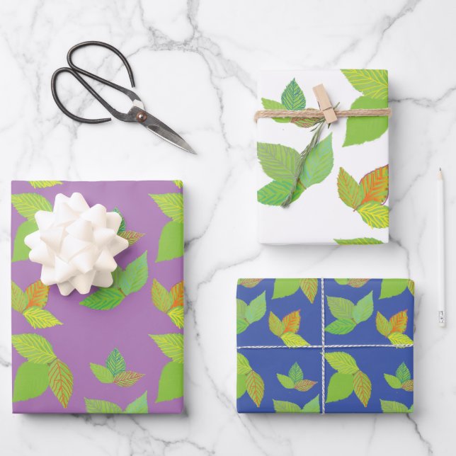 Papier d'emballage pour lierre toxique (Recto)