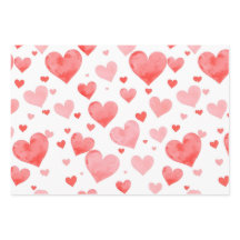 Papier d'emballage romantique de la Saint-Valentin