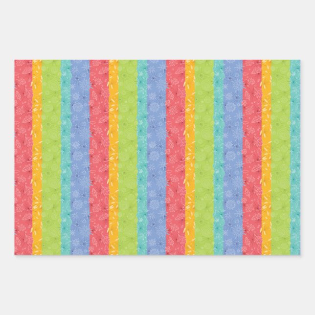 Papier d'emballage tout-usage "Saisons" (Devant)