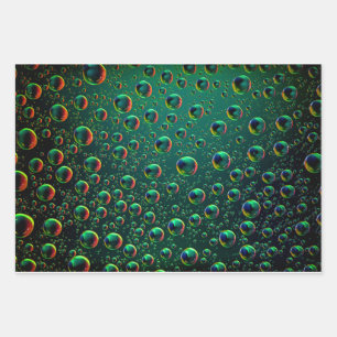 papier d'emballage vert