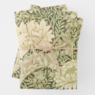 Papier d'emballage William Morris chrysanthemum