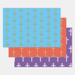 Papier d'embarcation à enveloppement coloré Faith