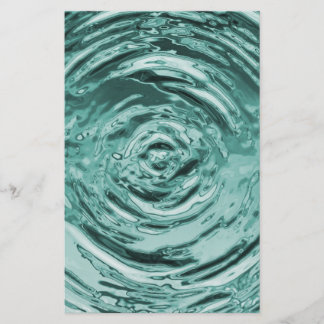 Papier d'embarcation Turquoise à ondulation d'eau