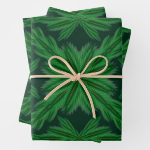 Papier d'enlèvement de la forêt de Pine Mandala