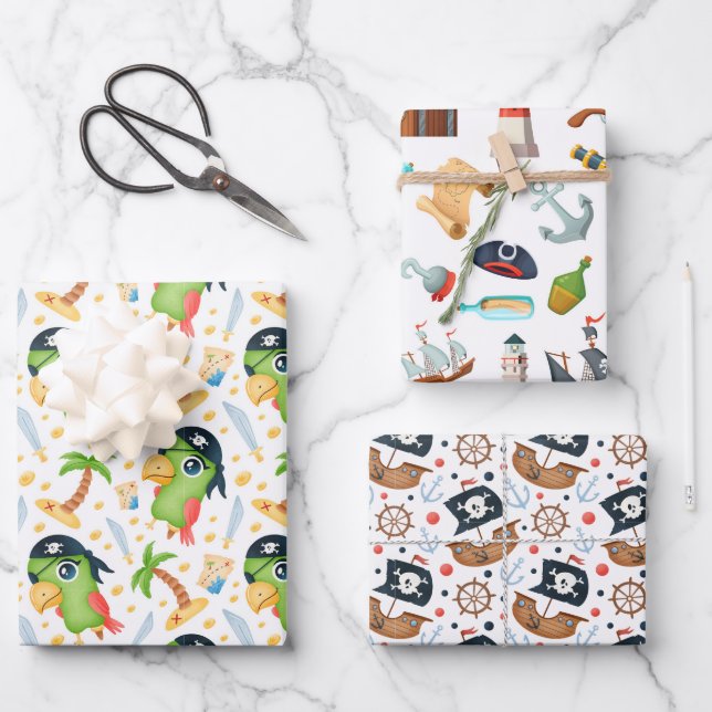 Papier d'enlèvement de pack de pirates (Recto)