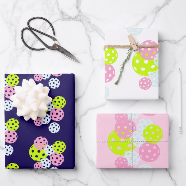 Papier d'enrobage de Pickleball (Recto)