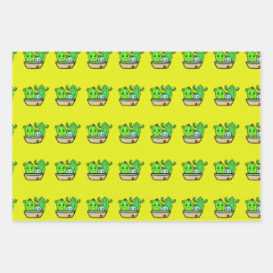 Papier d'enveloppement à pots Pals Cactus