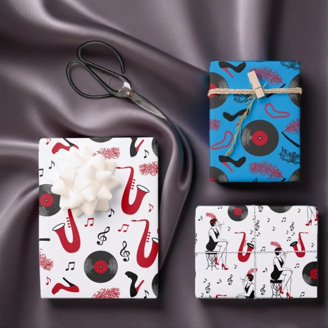 Papier d'enveloppement Art déco des années 1920 (Créateur téléchargé)