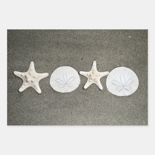 Papier d'enveloppement cadeau de Beach X et O (Devant)