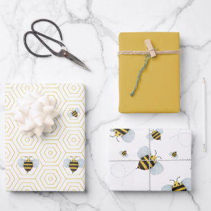 Papier d'enveloppement de Baby shower Mama to BEE
