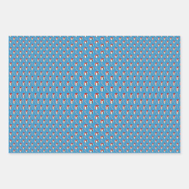 Papier d'enveloppement de boîte cadeau (Devant 3)