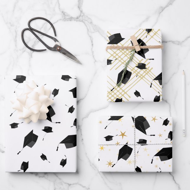 Papier d'enveloppement de capuchon noir (Recto)