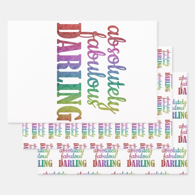 Papier d'enveloppement de chèvre absolument fabule (Lot)