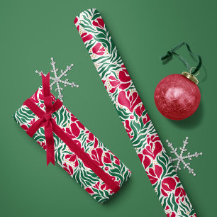 Papier d'enveloppement de fleurs sauvages de vacan