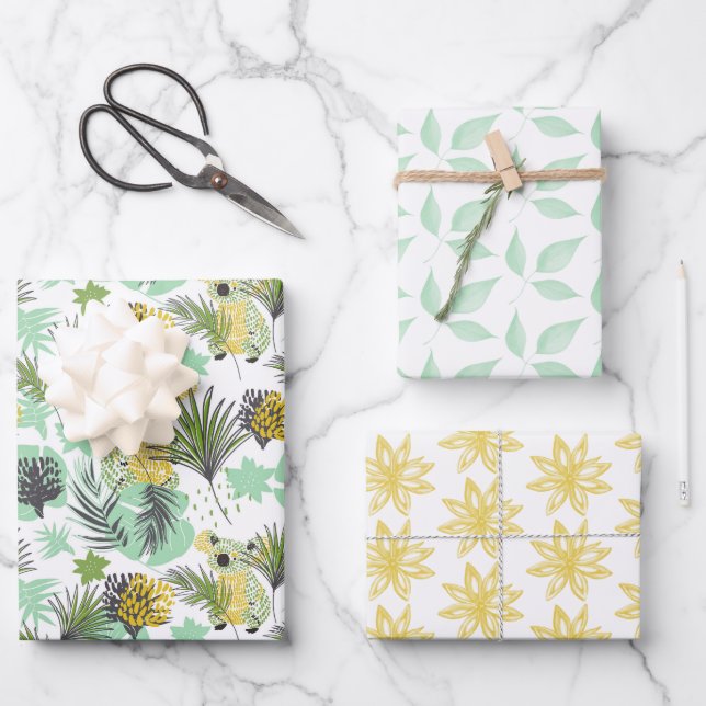 Papier d'enveloppement de l'ours de Koala série de (Recto)