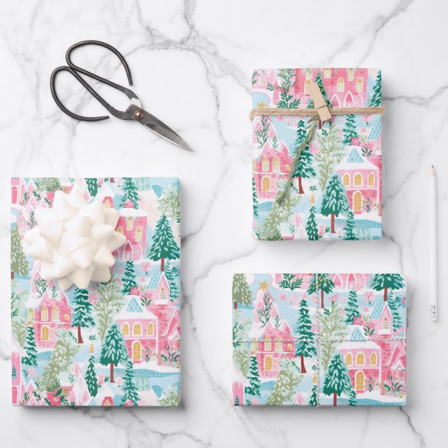Papier d'enveloppement de Noël (Recto)