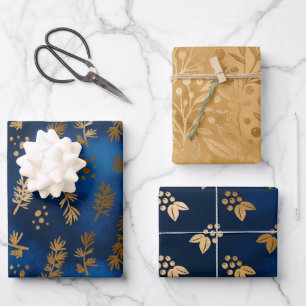 Papier d'enveloppement de Noël à la trêve de nuit