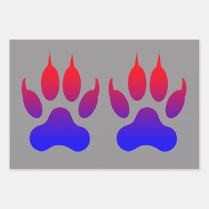 Papier d'enveloppement de pinces de tigre