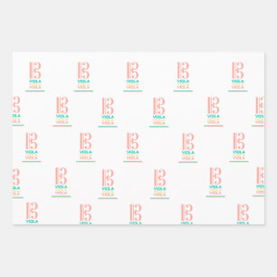 Papier d'enveloppement de viola Alto Clef