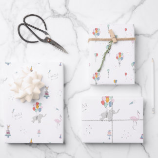 Papier d'enveloppement pour animaux de fête