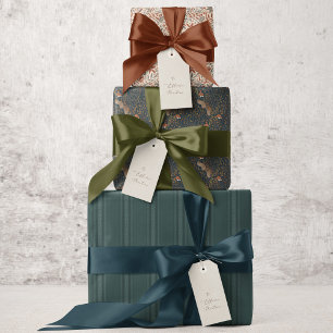 Papier d'enveloppement trio bois d'automne