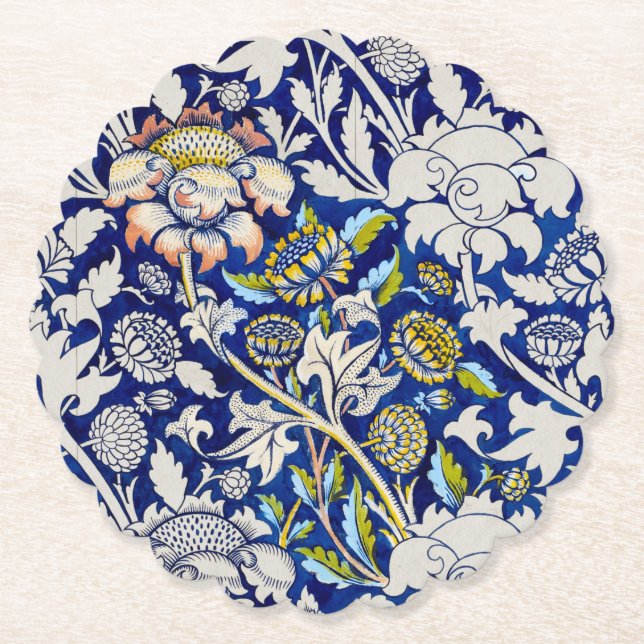 Papier Dessous-de-verre en papier: WILLIAM MORRIS : COULE (Devant)