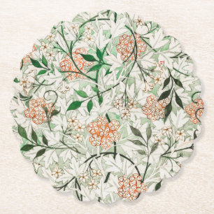 Papier Dessous-de-verre en papier: WILLIAM MORRIS : JASMI